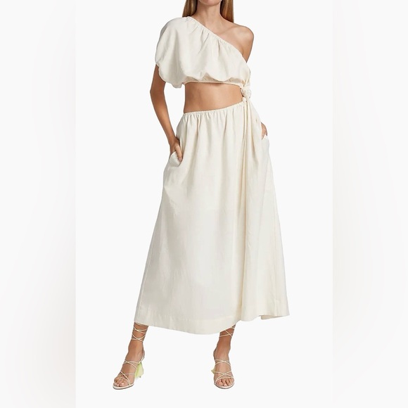 Farm Rio Linen Knot Dress - Picture 4 of 9